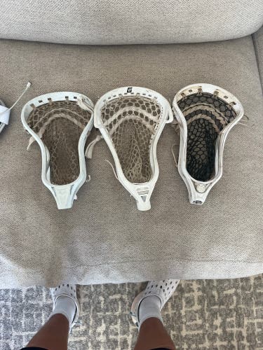 Used Attack & Midfield Strung Kinetik 2.0 Head/ Used Gate D Head/ Ecd Brovo