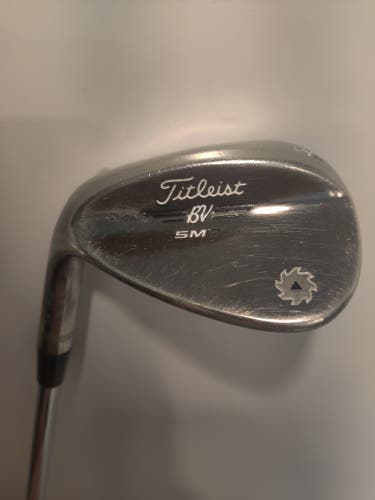 Used Men's Titleist Left Hand BV Vokey SM7 Wedge Stiff Flex 56 Degree Steel Shaft