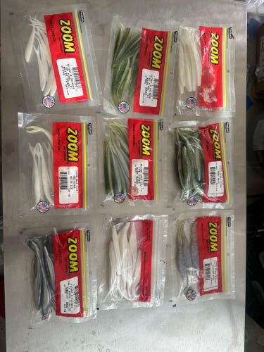 Zoom soft plastic lures Or Best Offer