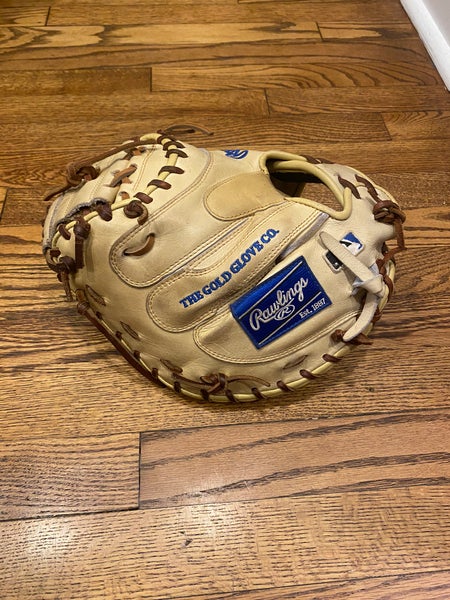 Barely Used Catcher's 34" Heart of the Hide Baseball Glove