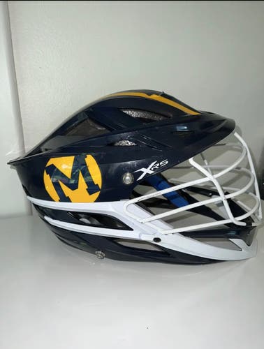 University of Michigan Lacrosse helmet
