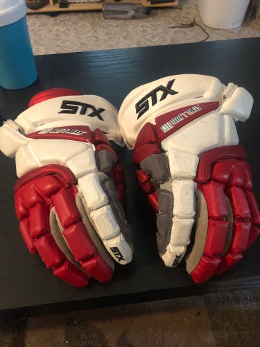 Used STX 13" Stallion HD Lacrosse Gloves