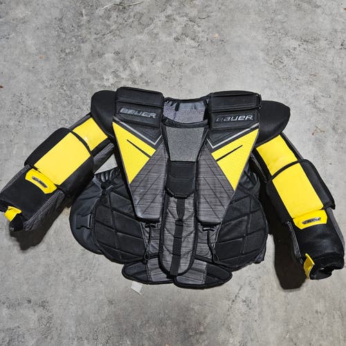 Used Large Bauer Supreme UltraSonic Goalie Chest Protector