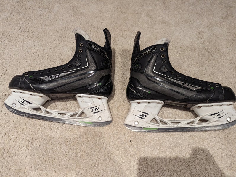 Senior Used CCM RibCor 50K Hockey Skates Regular Width Size 10.5