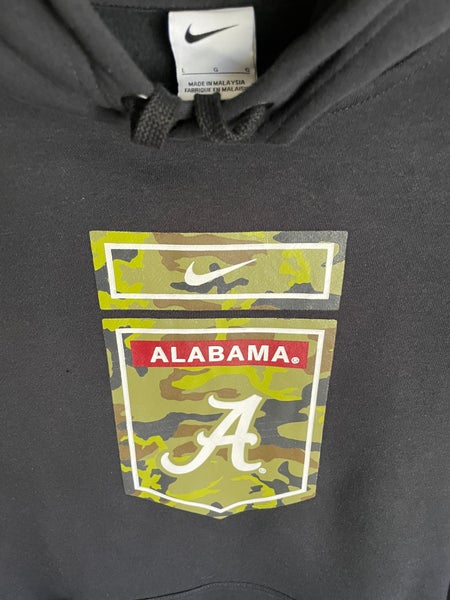 Men's Nike Alabama Crimson Tide Gray Baseball Jersey