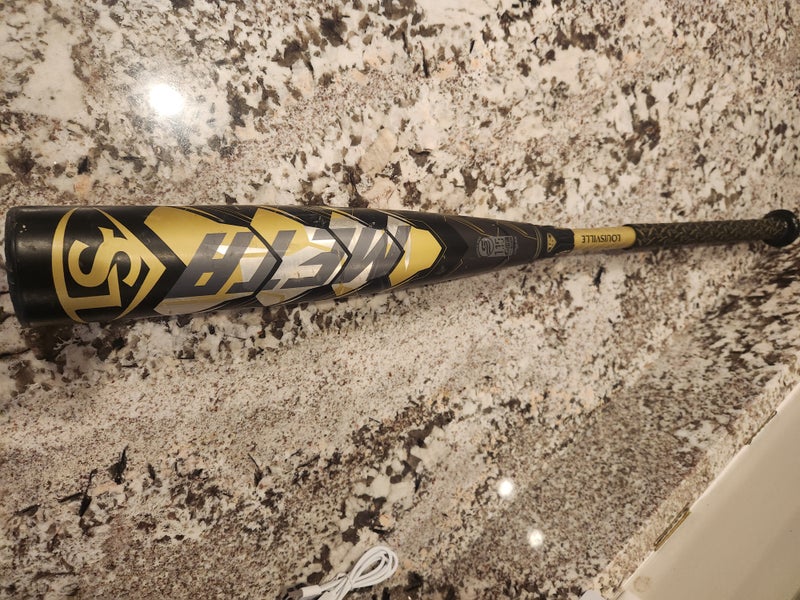 Used USSSA Certified 2021 Louisville Slugger Composite Meta Bat (-10) 20 oz 30"