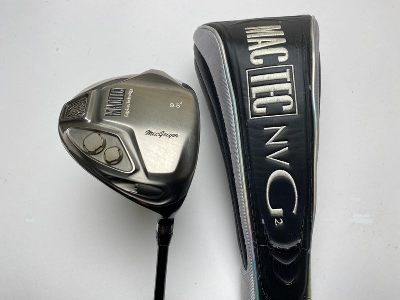 Macgregor MacTec NVG2 Driver 9.5* Fujikura Quadra Action 60g Stiff Graphite RH