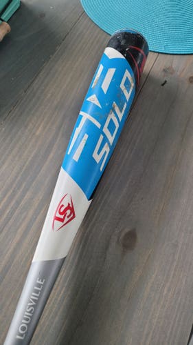 Used USSSA Certified 2015 Louisville Slugger Alloy Solo 618 Bat (-10) 18 oz 28"