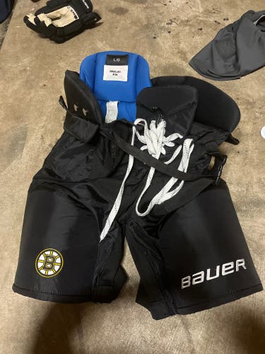 Boston Bruins Bauer Nexus Pro Player Pants - Rinaldo - SZ L