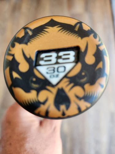 New BBCOR Certified 2023 DeMarini Alloy Voodoo One Bat (-3) 30 oz 33"