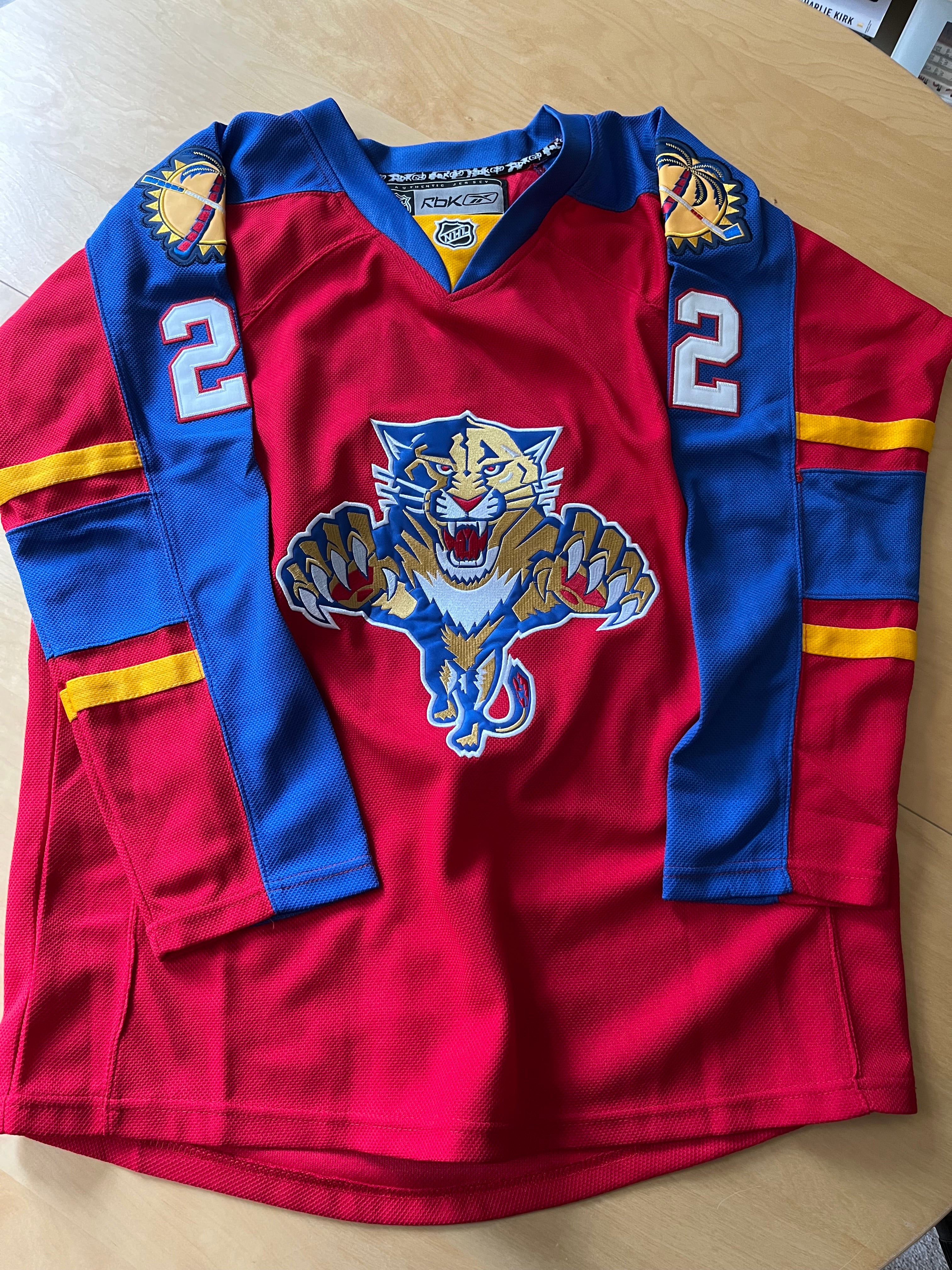 CCM Floridia Panthers replica Road Jersey