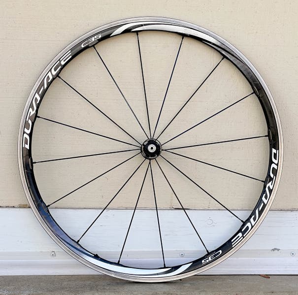 Shimano Dura-Ace C35 Front Clincher Road Bike Carbon Wheel