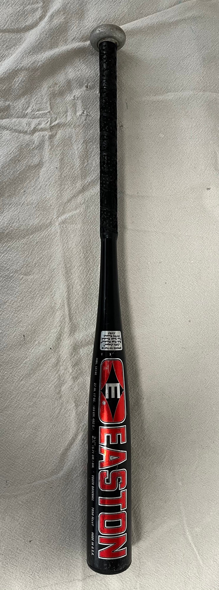 EASTON PRO STIX BP27YOUTH BASEBALL BAT - BLACK 27'' – Athletics Galore