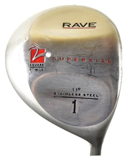 SQUARE TWO SUPERSIZE RAVE DRIVER 11 SHAFT 44 IN FLEX SENIOR RIGHT HANDED