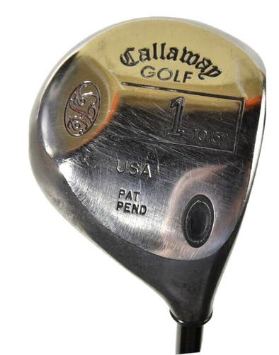 CALLAWAY 1 PAT PEND DRIVER 10.5 SHAFT 43 1/4 IN FLEX R RIGHT HANDED NEW GRIP