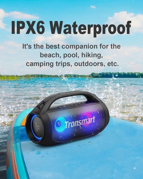 Tronsmart Bang SE Speaker Powerful Portable Speaker with Bluetooth 5.3,  Portable Handle, 24-Hour Playtime, for Party, Camping