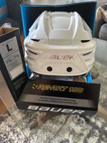 Bauer Reakt 150 White Large-NWT