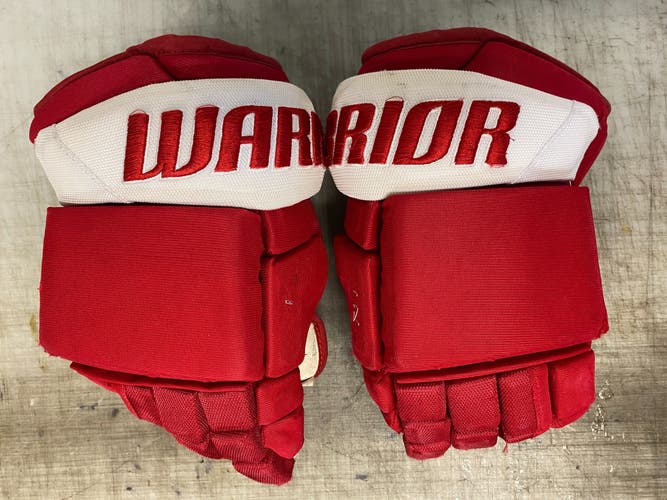 Warrior Alpha DX Pro Stock Hockey Gloves 13" Red 4232