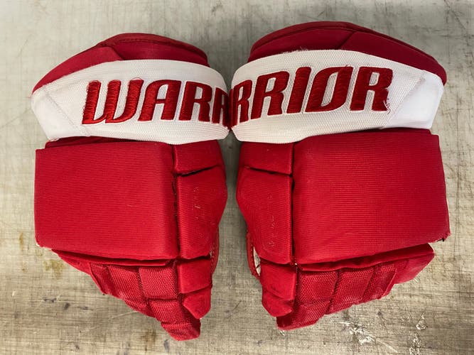 Warrior Alpha DX Pro Stock Hockey Gloves 13" Red 4230