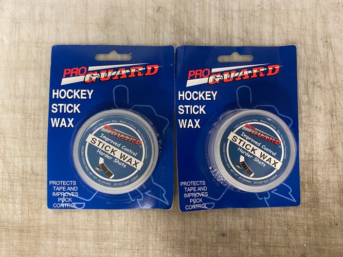 2 PACK Pro Guard Hockey Stick Wax  (NEW)