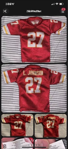 Official NFL Football Burger King Kansas City Chiefs Larry Johnson
