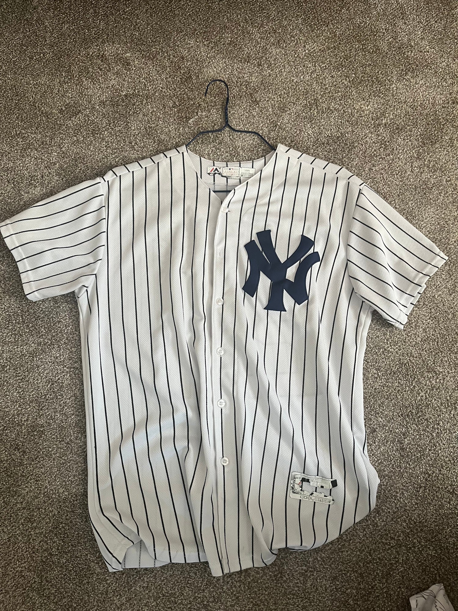 Gary Sanchez New York Yankees Majestic Home Official Cool Base