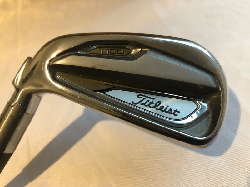 Titleist T100 7 Iron, Left Handed, Stiff Flex Steel, Authentic, Demo/Fitting