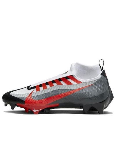 Size 12 Men’s Nike Vapor Edge Pro Ghost 360 Flyknit Football Cleat Black Red
