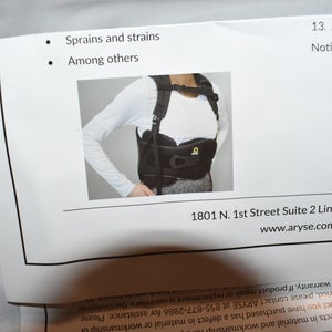 NEW - ARYSE METFORCE TLSO Back Support/Brace