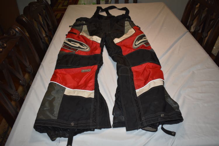 Castle X Racewear Rider Switch 07 Pants, Airguard Thermolite, Black/Red, Adult XL