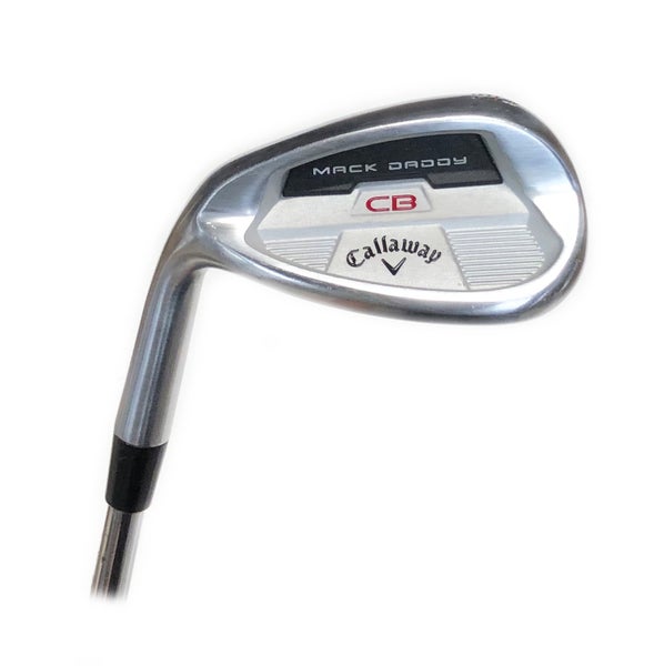 LH Callaway Mack Daddy CB 56*/14* Wedge Steel True Temper Tour Issue Dynamic