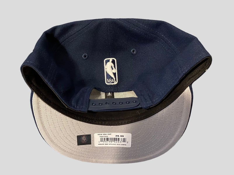 NBA Utah Jazz 9Fifty New Era Strapback Hat, Blue * NEW * NWT