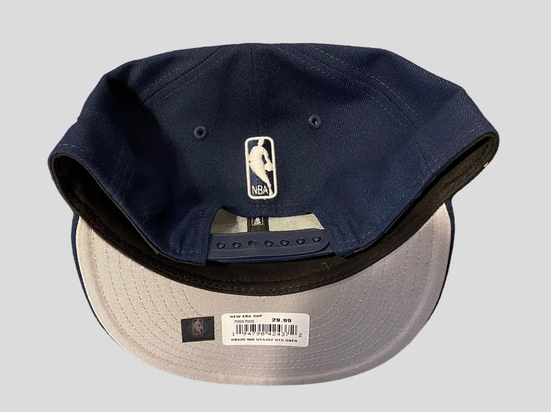 Utah Jazz Mitchell & Ness NBA Draft Hardwood Classics Fitted Hat