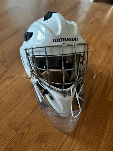 Used Warrior Ritual F1 Goalie Mask