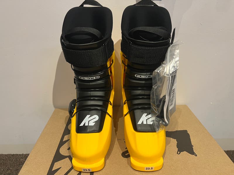 NEW K2 FL3X Evolver JR 70 Ski Boots 23.5 | SidelineSwap | Buy and
