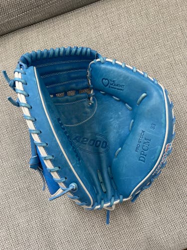 Used Catcher's 33" A2000 Autism Speaks Baseball Glove