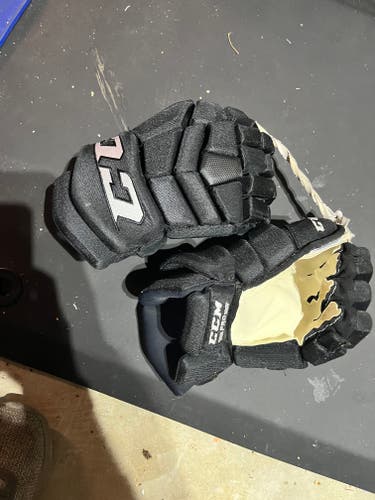 Used CCM Pro Model Gloves 14"