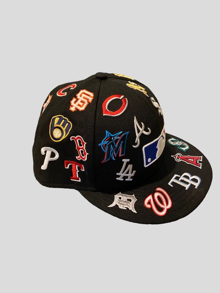 New Era 59Fifty NFL All Over Team Logos Fitted Hat