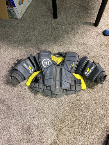 Used Small/Medium Warrior  Goalie Chest Protector