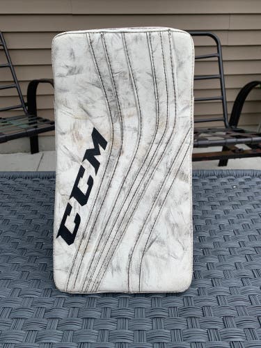 Used Regular CCM Premier R1.9 Senior Goalie Blocker