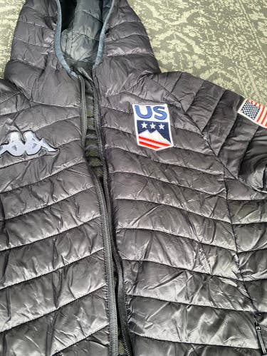 Kappa US Ski Team Jacket (light puffy, Large)