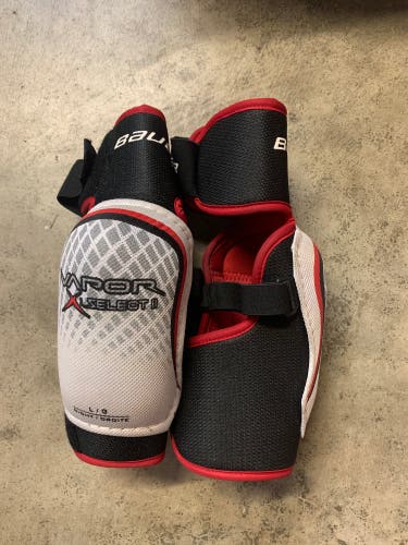 Bauer x select elbow pads.  Large sr
