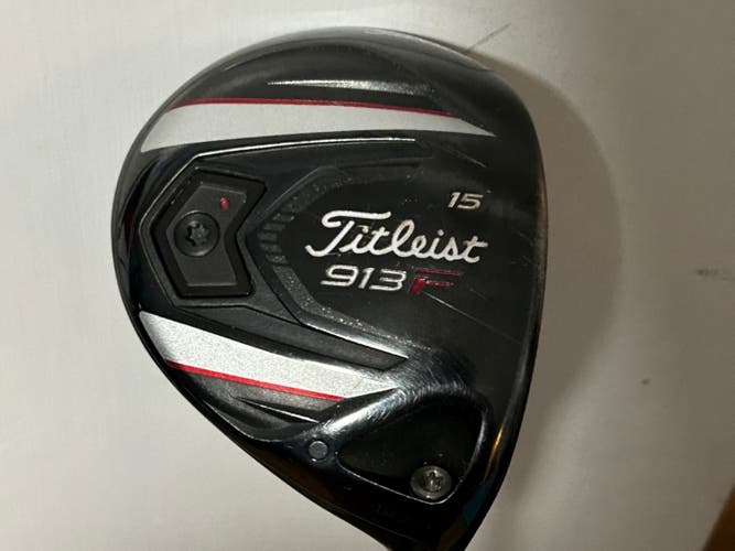 Men's Used Titleist Right Handed 913F Fairway Wood Stiff Flex 3 Wood