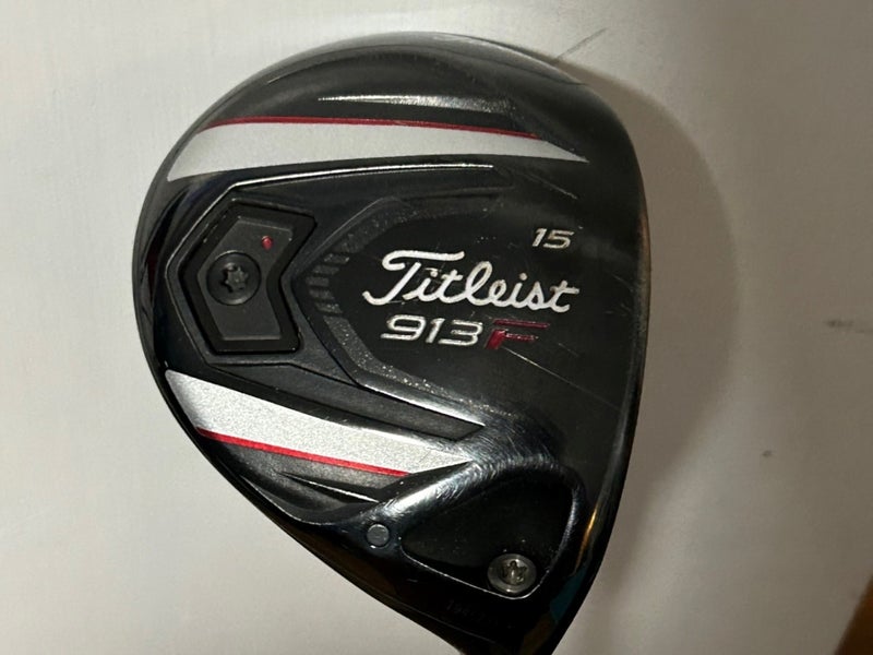 Men's Used Titleist Right Handed 913F Fairway Wood Stiff Flex 3 Wood