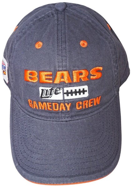 Vintage Chicago Bears Miller Lite Promo Gameday Crew Hat - NFL