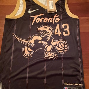 Nike Mens Pascal Siakam Toronto Raptors City Edition Jersey SIZE S (NEW W/ TAGS)