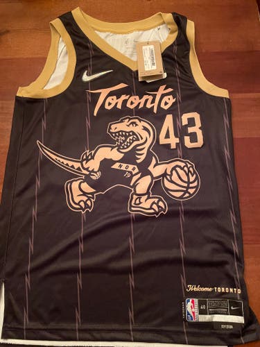 Nike Mens Pascal Siakam Toronto Raptors City Edition Jersey SIZE S (NEW W/ TAGS)