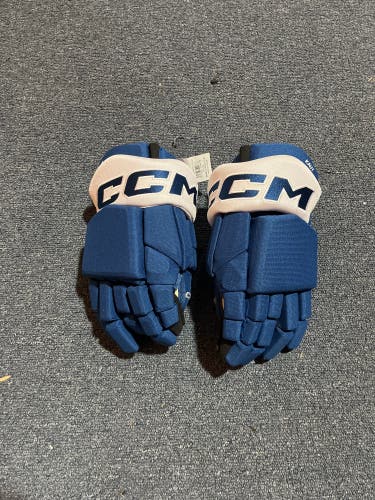 New Blue CCM HGTKPP Pro Stock Gloves Colorado Avalanche Kaut 14”