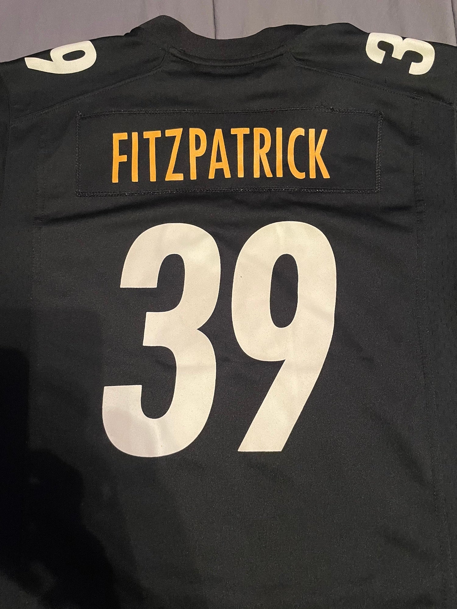 Nike Boys Youth Minkah Fitzpatrick Black Pittsburgh Steelers