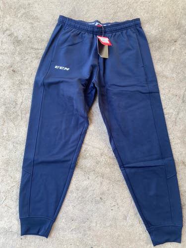 CCM Rink Track Pants Navy Blue 6024